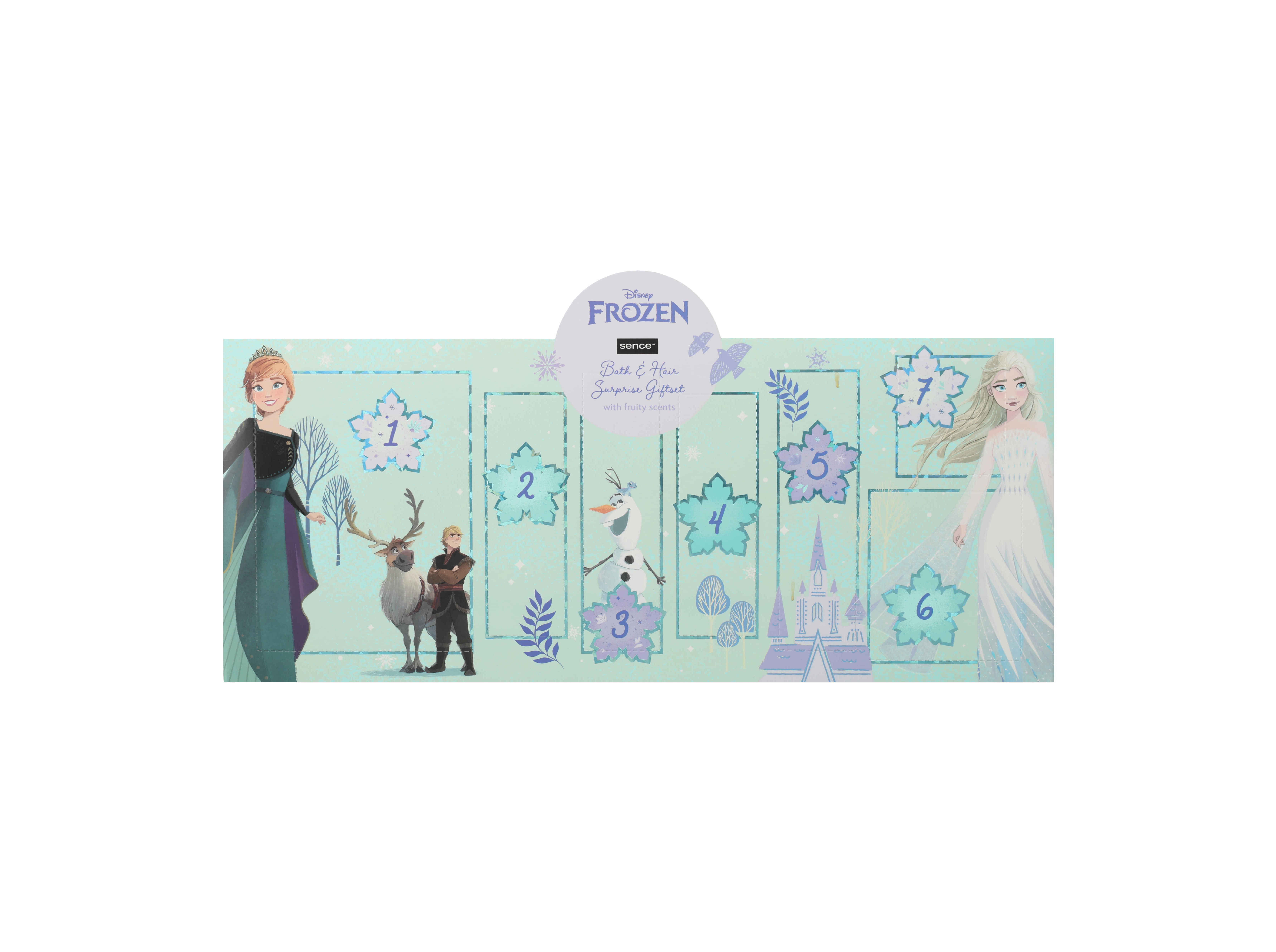 CONJUNTO SENCE SURPRESAS BANHO E CABELO FROZEN image number 0