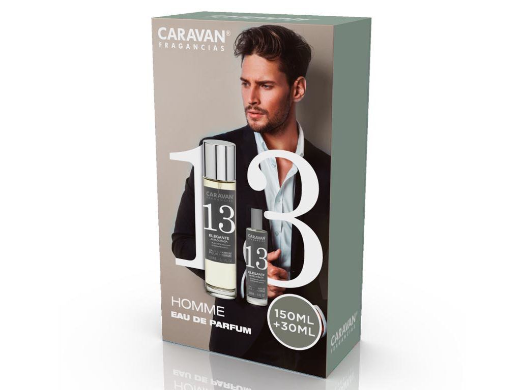 CONJUNTO EAU DE PARFUM CARAVAN N&ordm;13 150+30ML image number 0