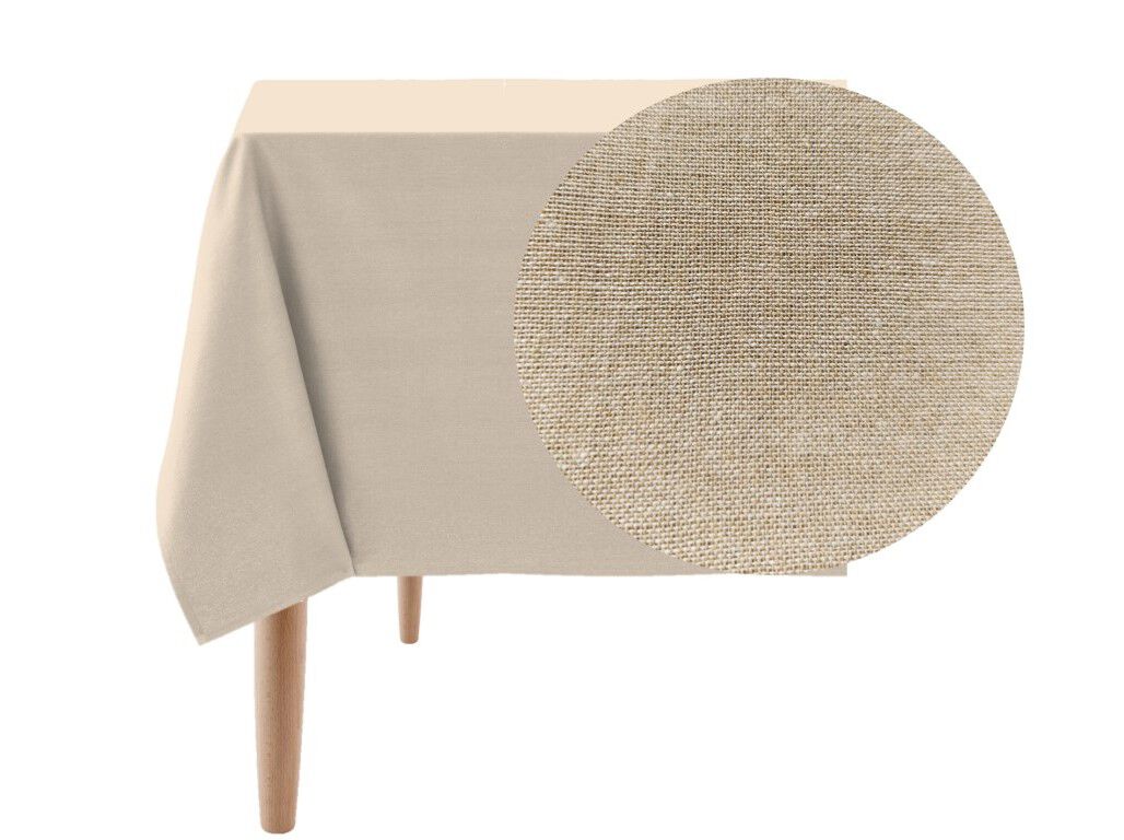 TOALHA MESA SANTORINI BEGE 150X300 CM