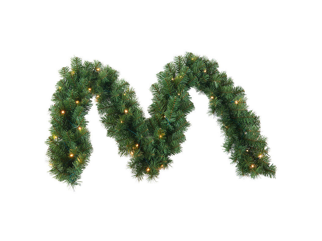 GRINALDA VERDE ACTUEL COM LUZES 2M image number 0