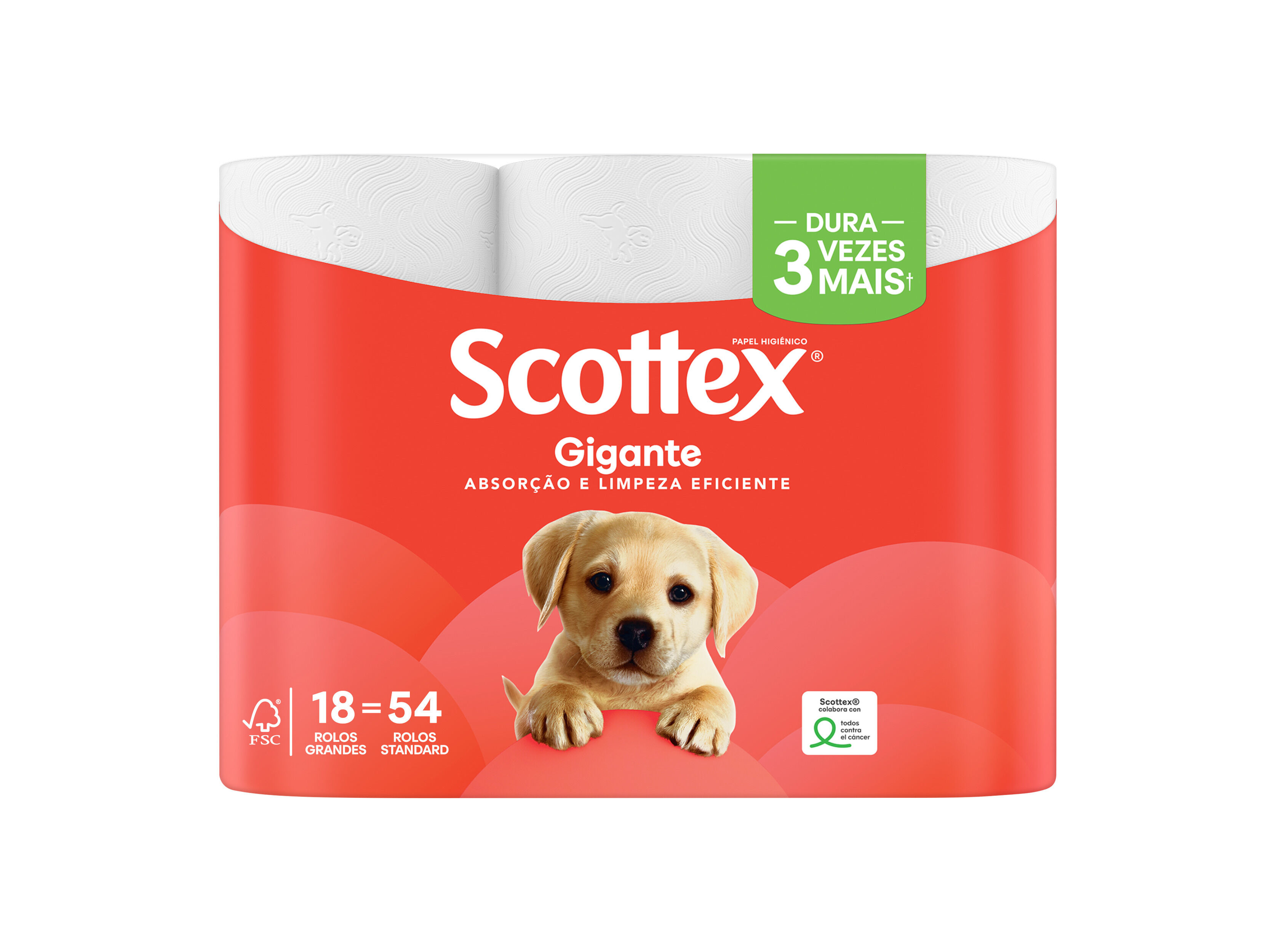 PAPEL HIGI&Eacute;NICO SCOTTEX GIGANTE 18=54R image number 0