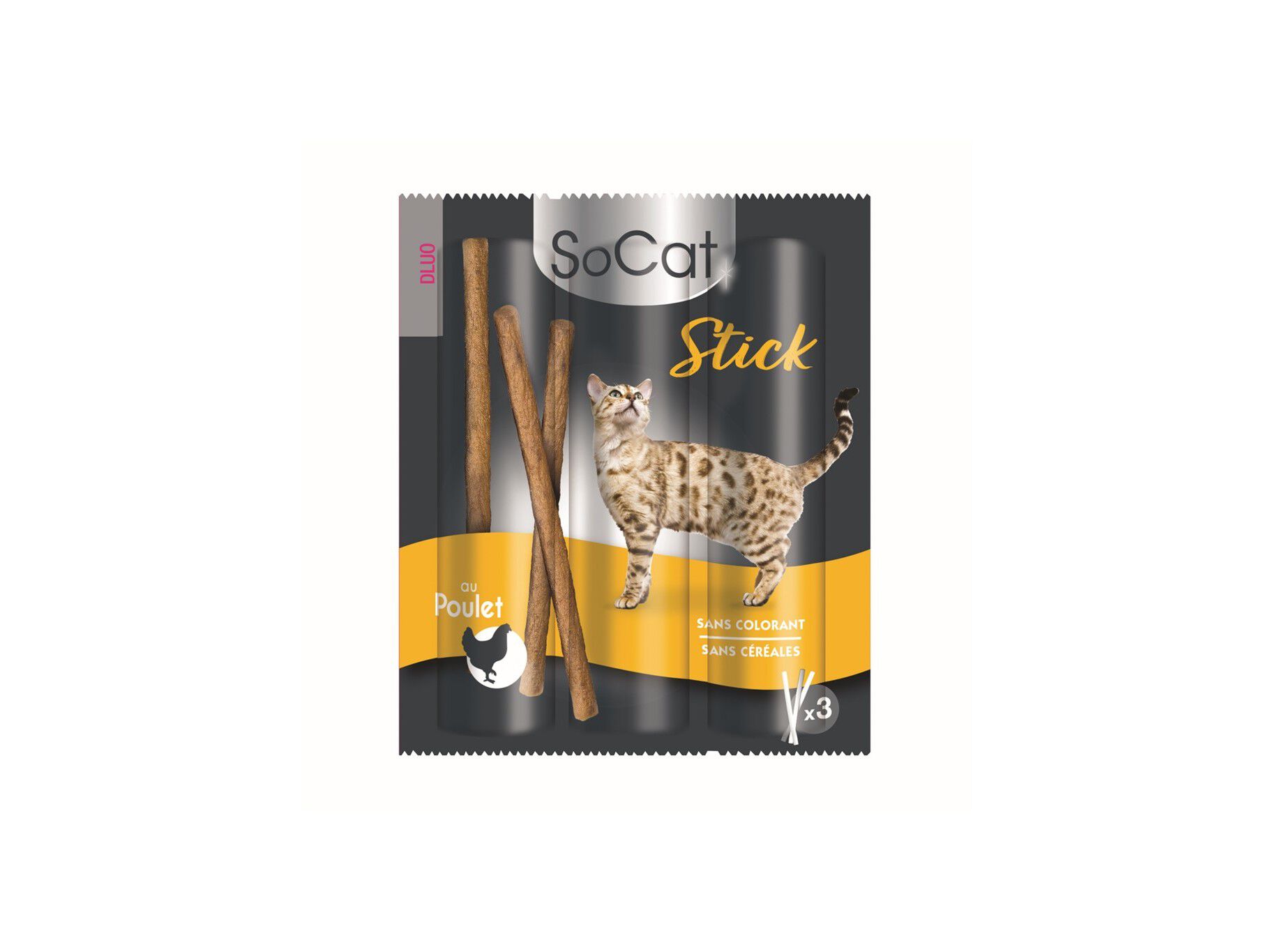 STICK PARA GATO SOCAT FRANGO 3UN image number 1