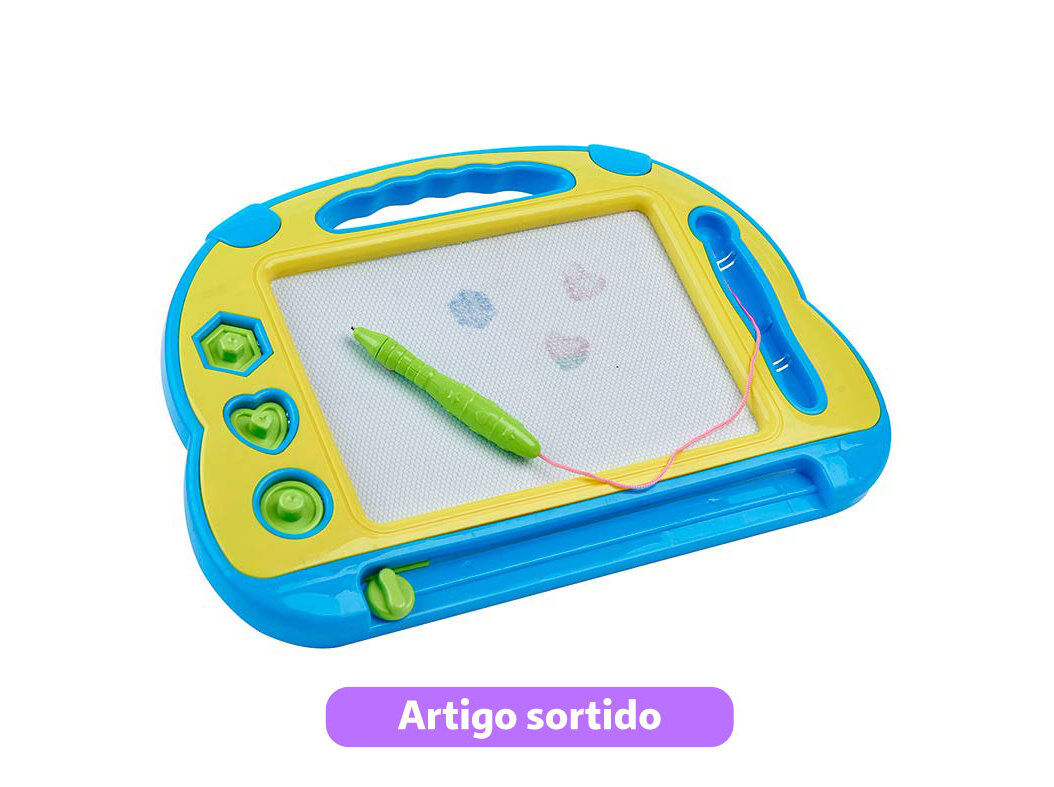 QUADRO MAGN&Eacute;TICO ONE TWO FUN 2.5X28X43CM CORES SORTIDAS image number 1