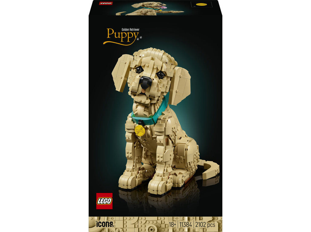 FILHOTE GOLDEN RETRIEVER LEGO ICONS 11384 image number 0