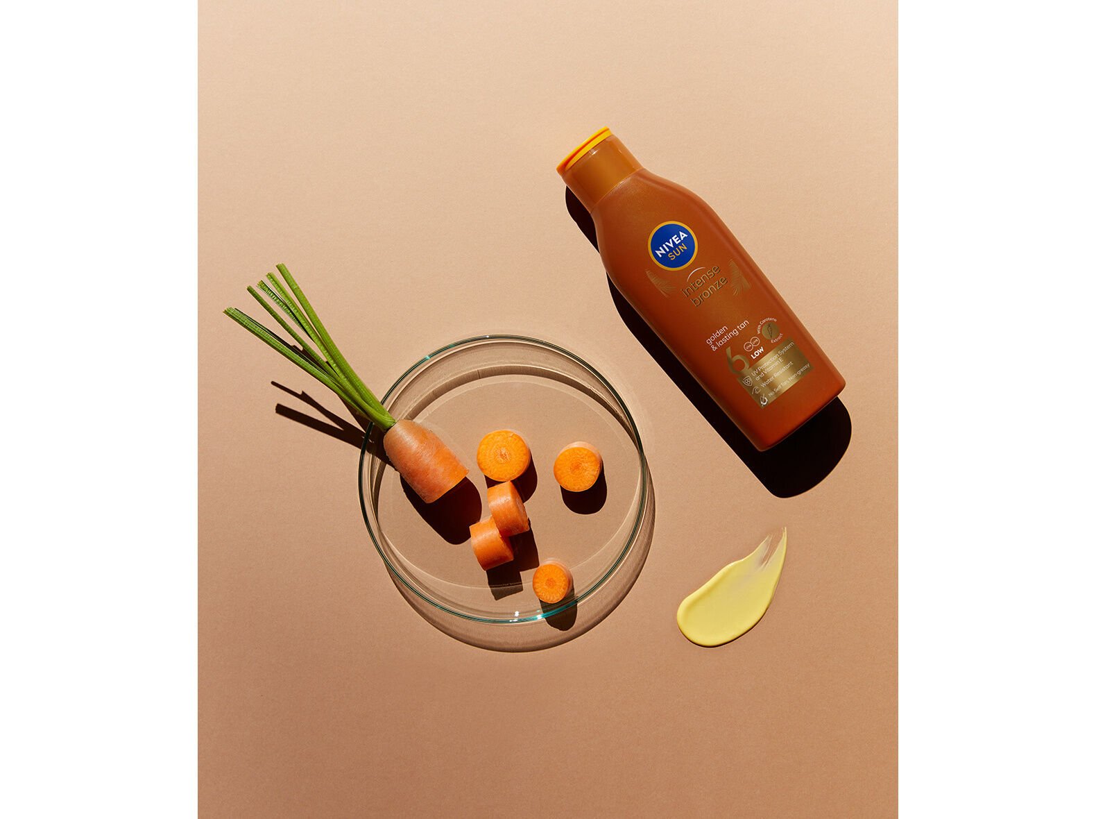 LO&Ccedil;&Atilde;O CENOURA INTENSE BRONZE FP6 NIVEA SUN 200 ML image number 1