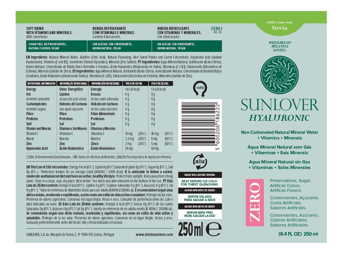 BEBIDA SUNLOVER HYALURONIC LATA 0.25L (SDR) image number 1