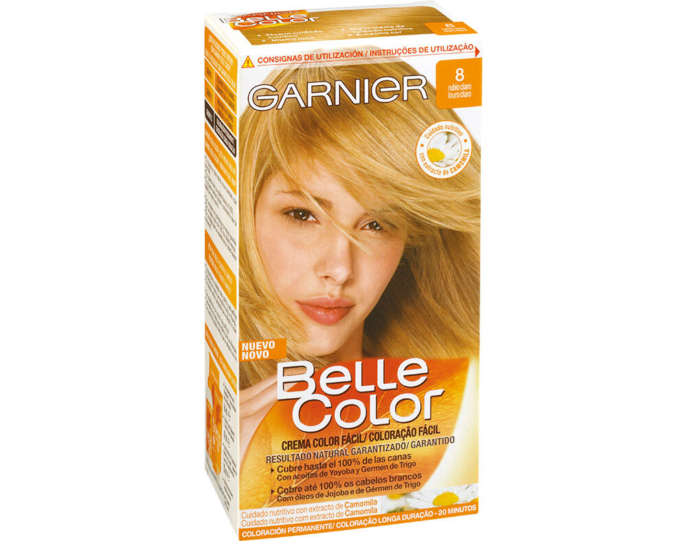 COLORA&Ccedil;&Atilde;O BELLE COLOR LONGA DURA&Ccedil;&Atilde;O N&ordm;8 LOURO CLARO UN image number 0