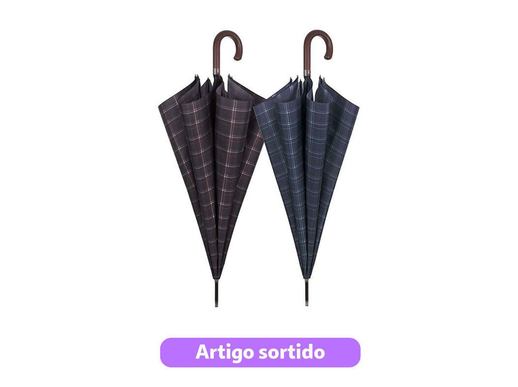 GUARDA-CHUVA HOMEM LONGO PERLETTI CORES SORTIDAS