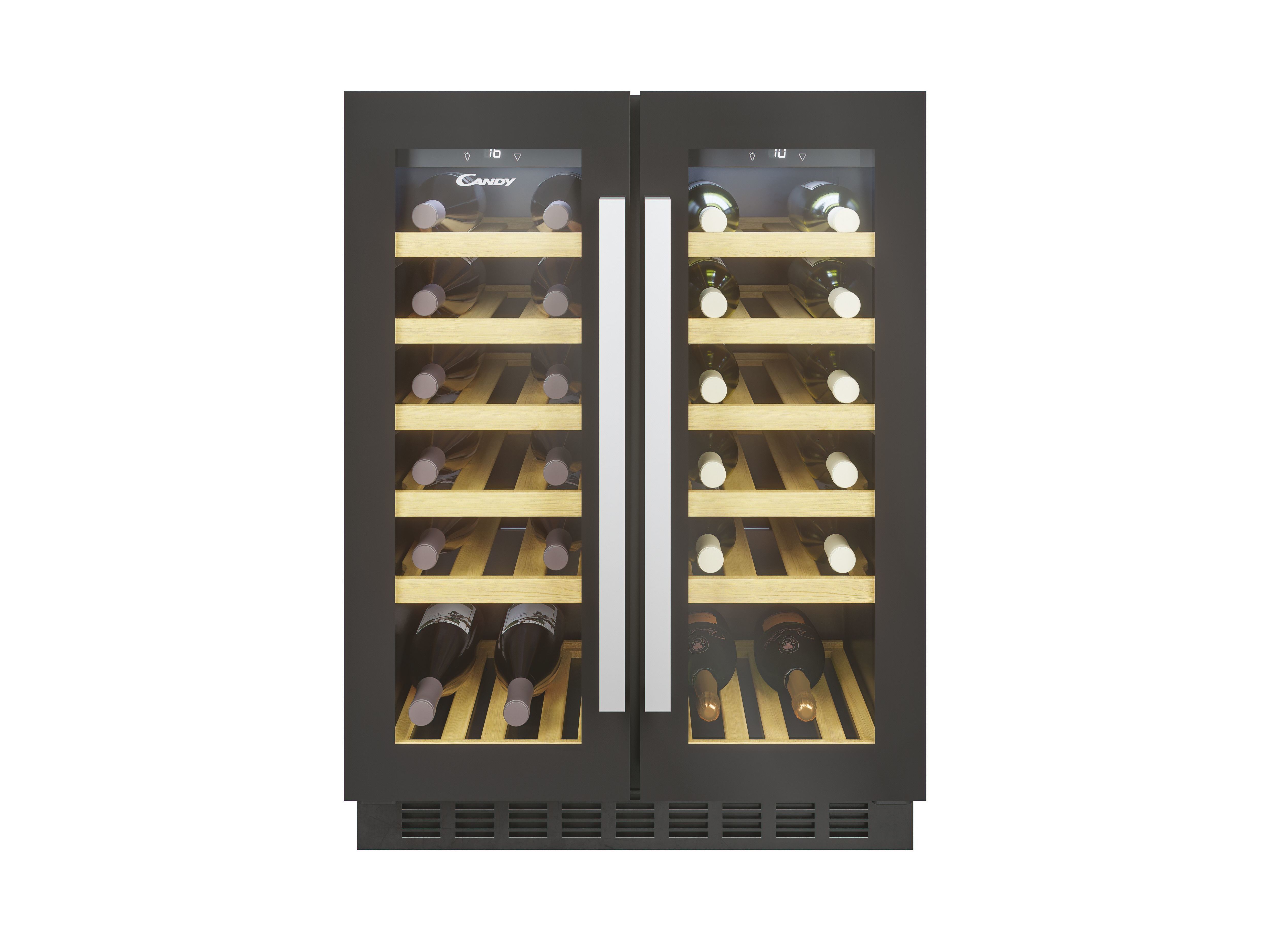 CAVE DE VINHOS CANDY CCVB 60D/1 (38 GARRAFAS - PRETO)