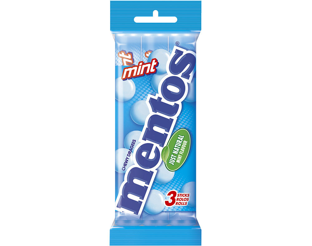 DROPS MENTOS STICK MENTA TPK 120G image number 0