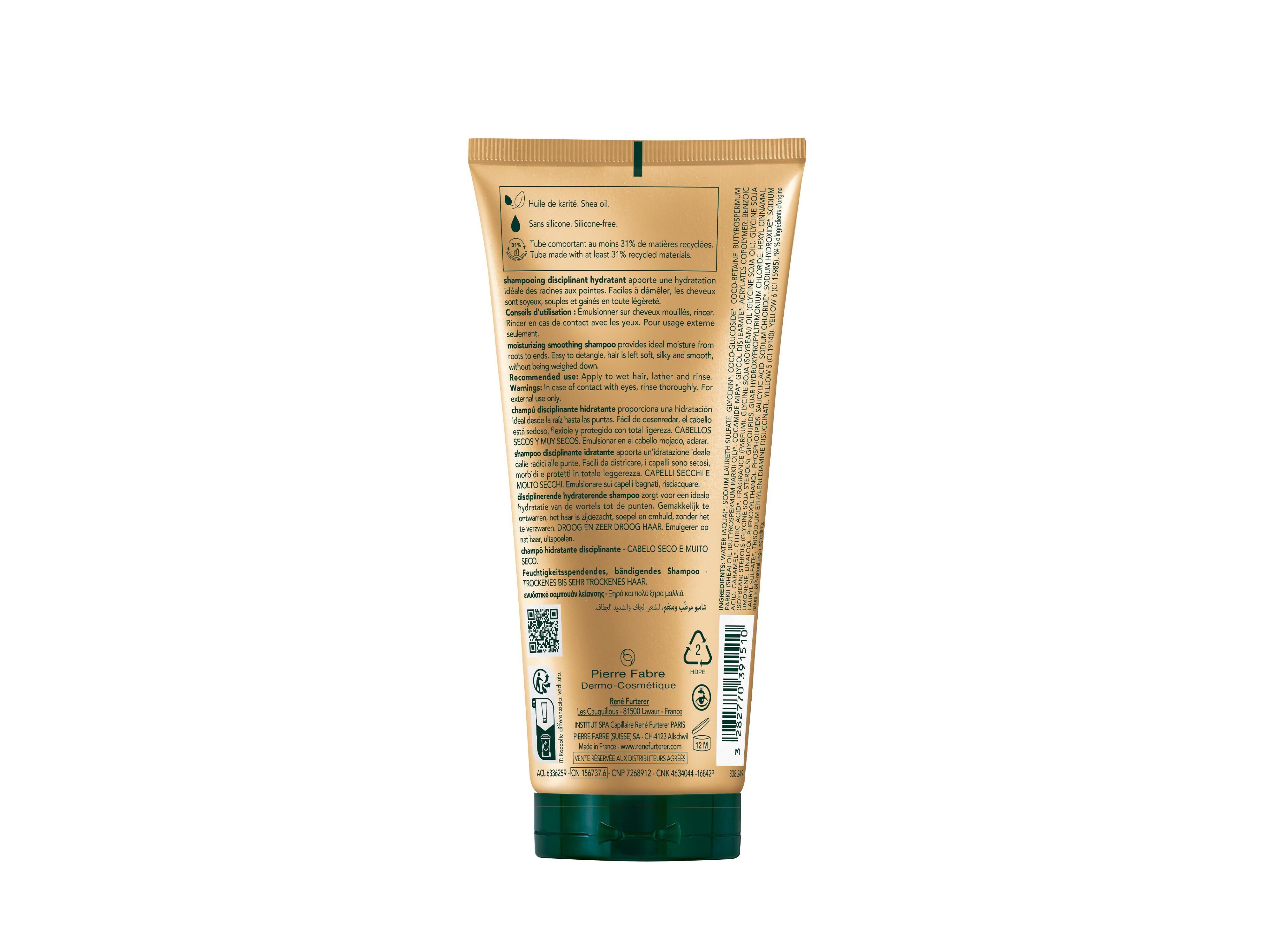 CHAMPO RENE FURTERER KARITE 200 ML image number 1