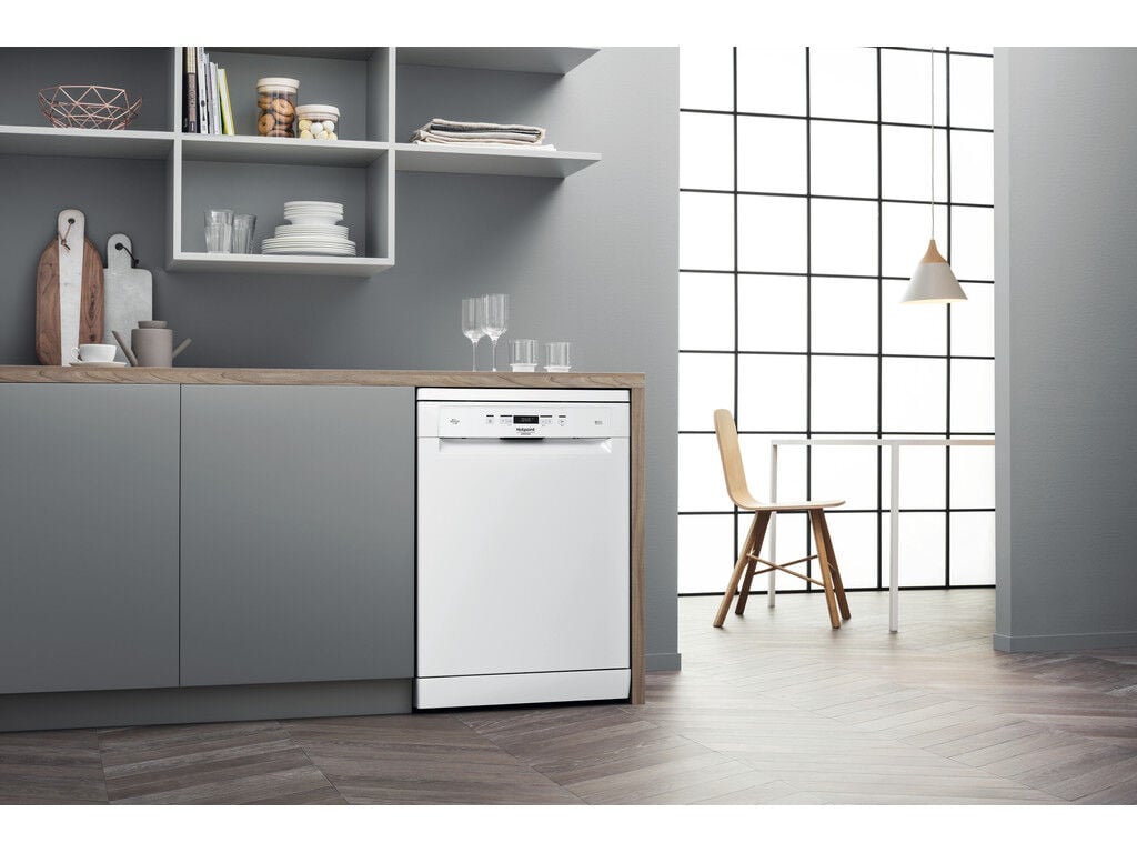 M&Aacute;QUINA DE LAVAR LOI&Ccedil;A HOTPOINT HFC 3T232 WG BRANCO D 14 TALHERES image number 1