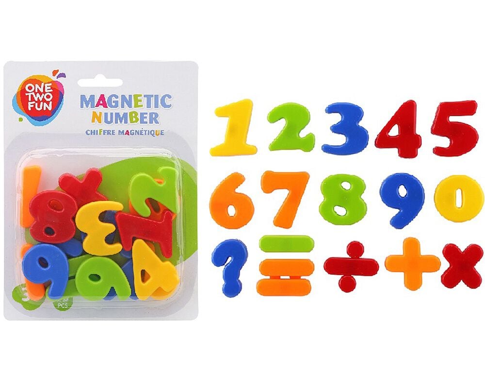 N&Uacute;MEROS MAGN&Eacute;TICOS ONE TWO FUN