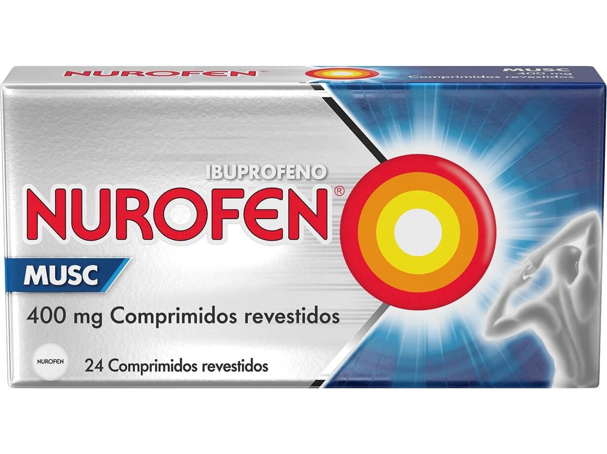 COMPRIMIDOS NUROFEN MUSC 400MG 24 COMP image number 0