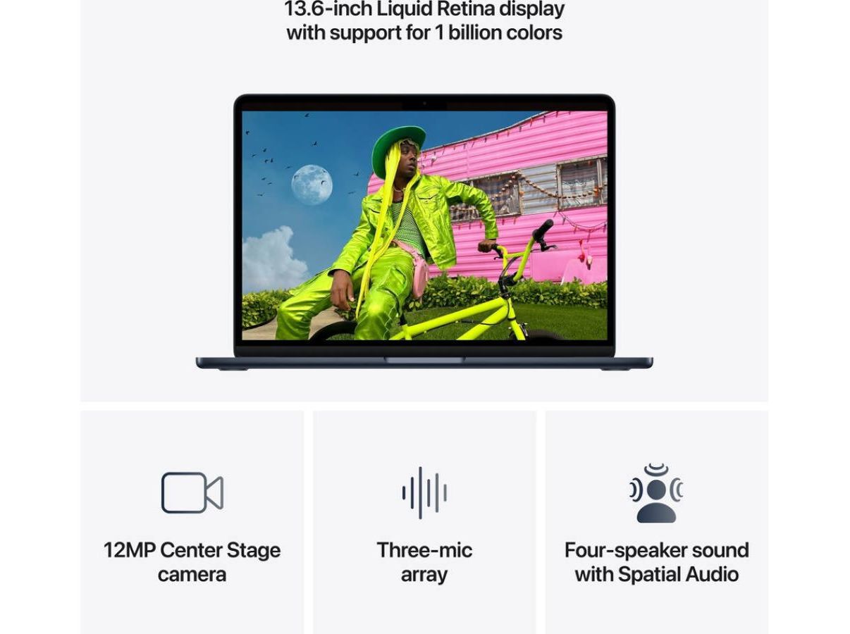 MACBOOK AIR 15" APPLE (M5/24GB/1TB SKY BLUE) image number 5