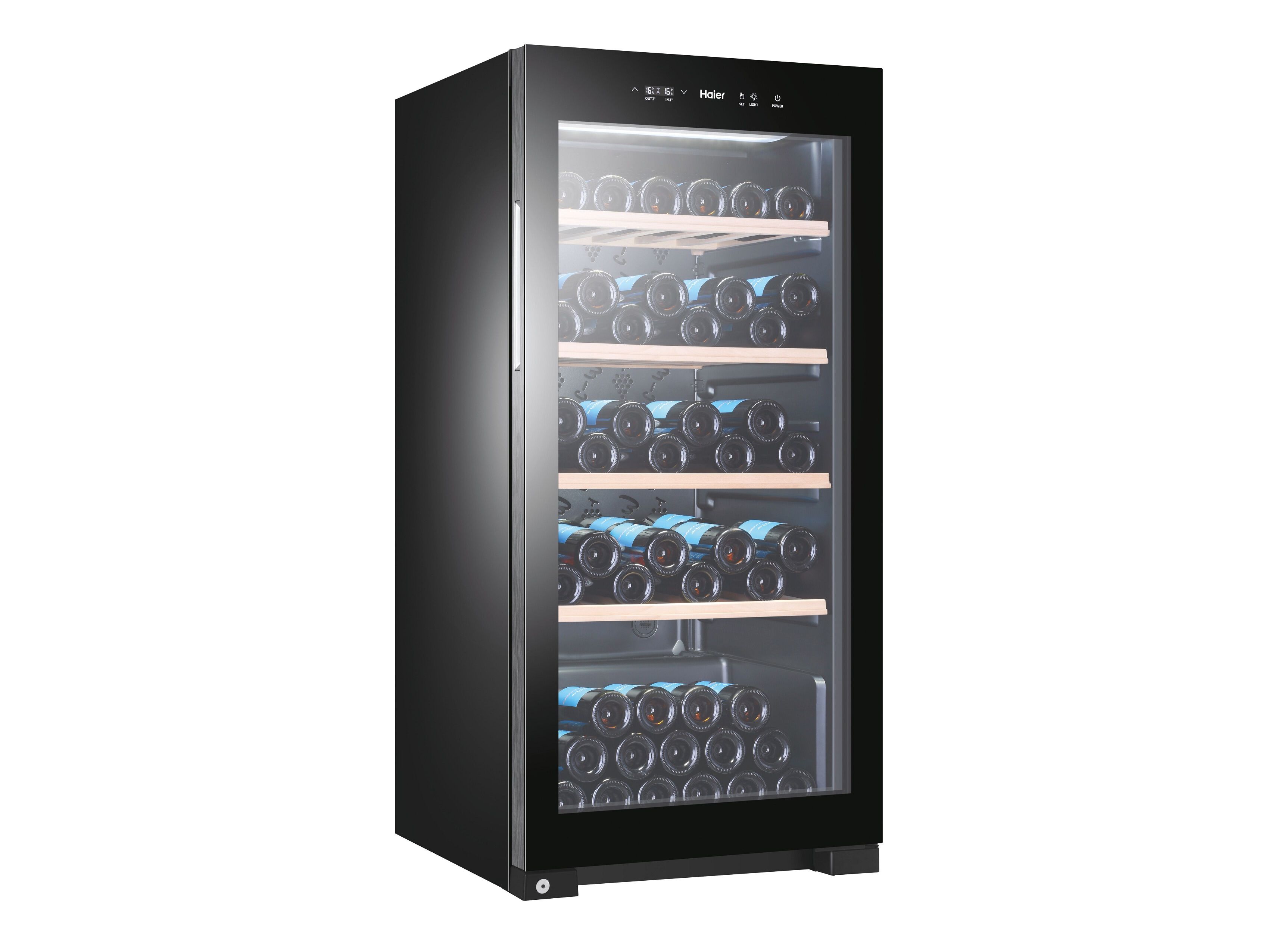 CAVE DE VINHOS HAIER WS105GA 105 GARRAFAS CINZA image number 1