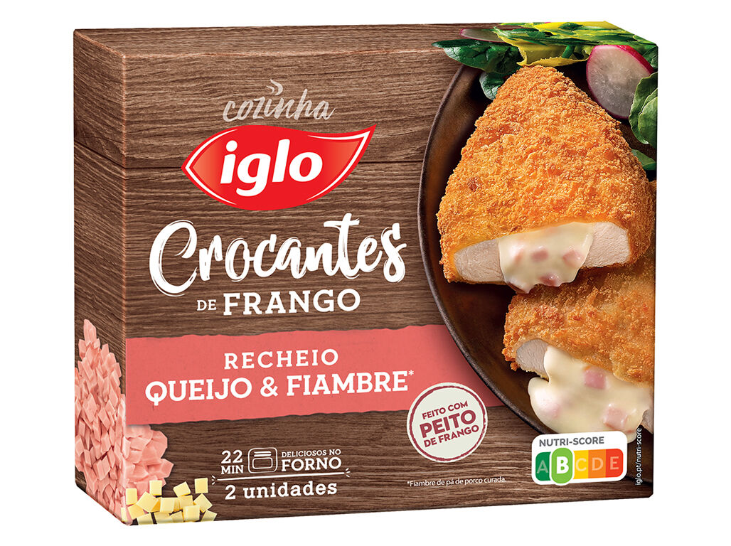 PEITO IGLO DE FRANGO RECHEIO QUEIJO E FIAMBRE 204G image number 0