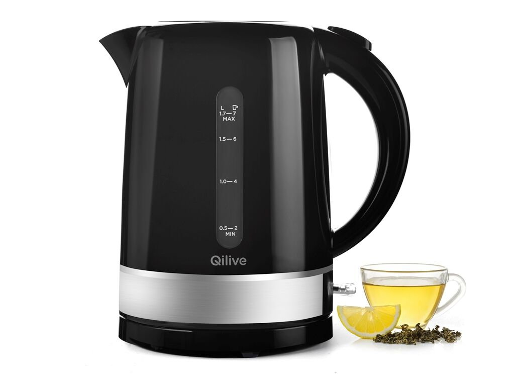 JARRO EL&Eacute;TRICO QILIVE Q.5549 PRETO 1.7L image number 0