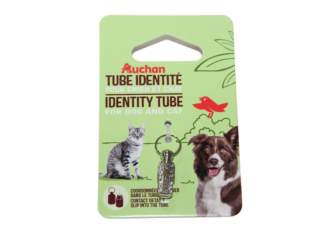 IDENTIFICADOR TUBO AUCHAN METAL