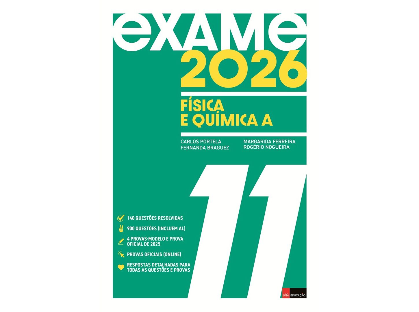 LIVRO EXAME 2026 F&Iacute;SICA E QU&Iacute;MICA 11&ordm; ANO image number 0