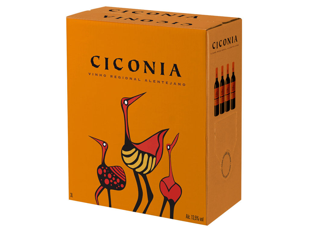 VINHO TINTO CICONIA ALENTEJO BAG IN BOX 3L image number 0