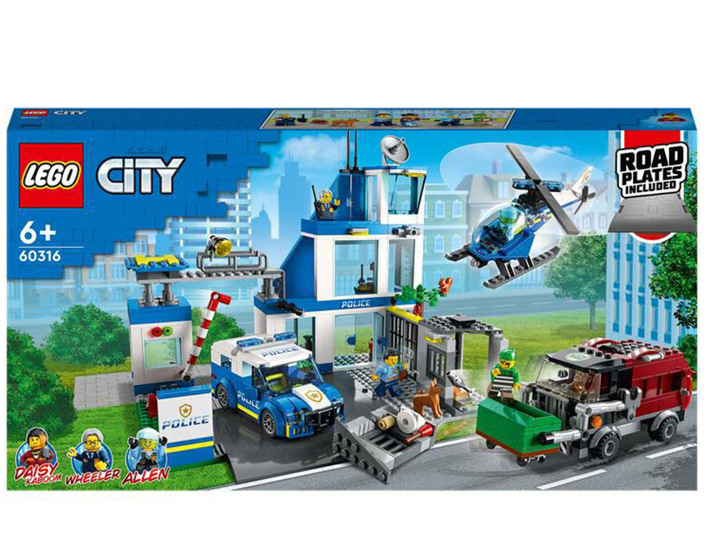 ESQUADRA DA POL&Iacute;CIA LEGO CITY 60316
