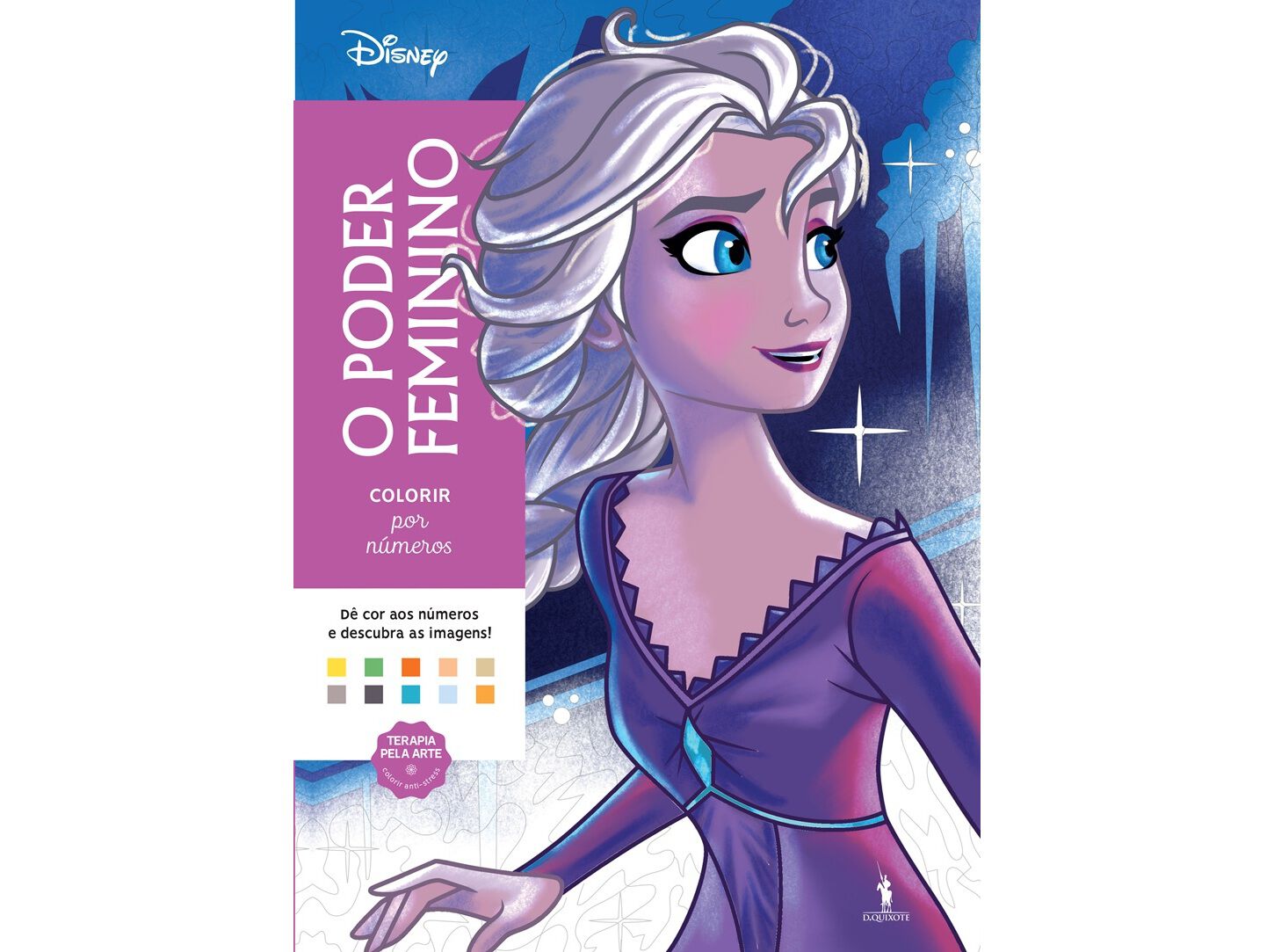 LIVRO COLORIR POR N&Uacute;MEROS 001 - O PODER FEMININO DE DISNEY image number 0