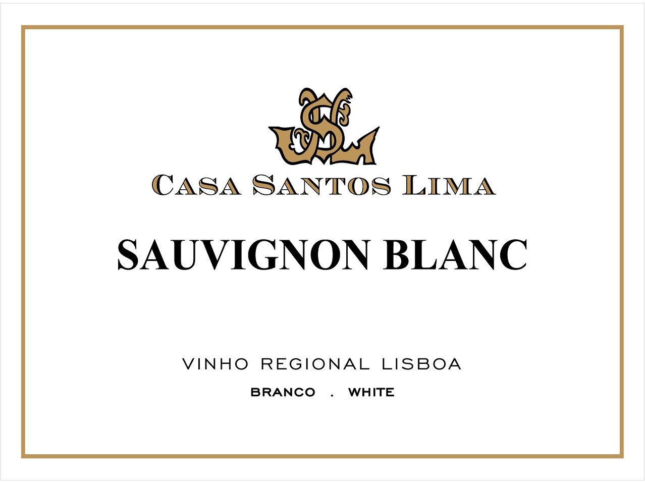 VINHO BRANCO CASA SANTOS LIMA SAUVIGNON LISBOA 0.75L image number 1