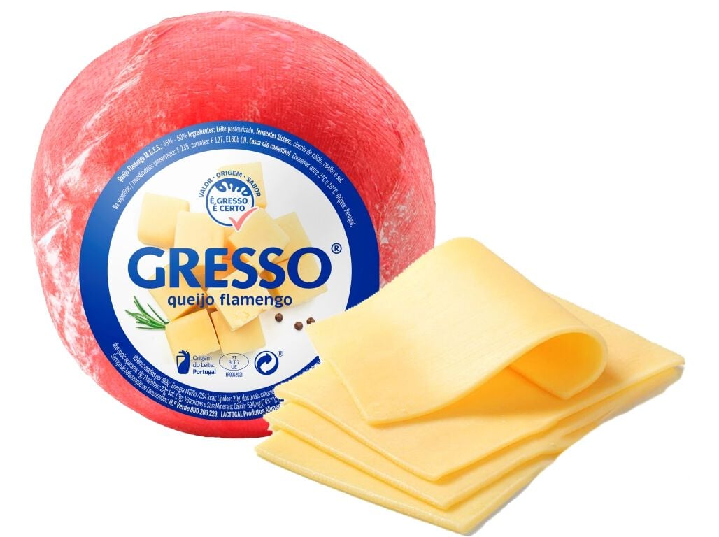 QUEIJO FLAMENGO GRESSO BOLA KG image number 1