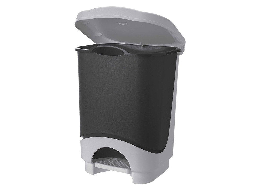 BALDE LIXO COM PEDAL IDEA ACTUEL EM PL&Aacute;STICO 8L