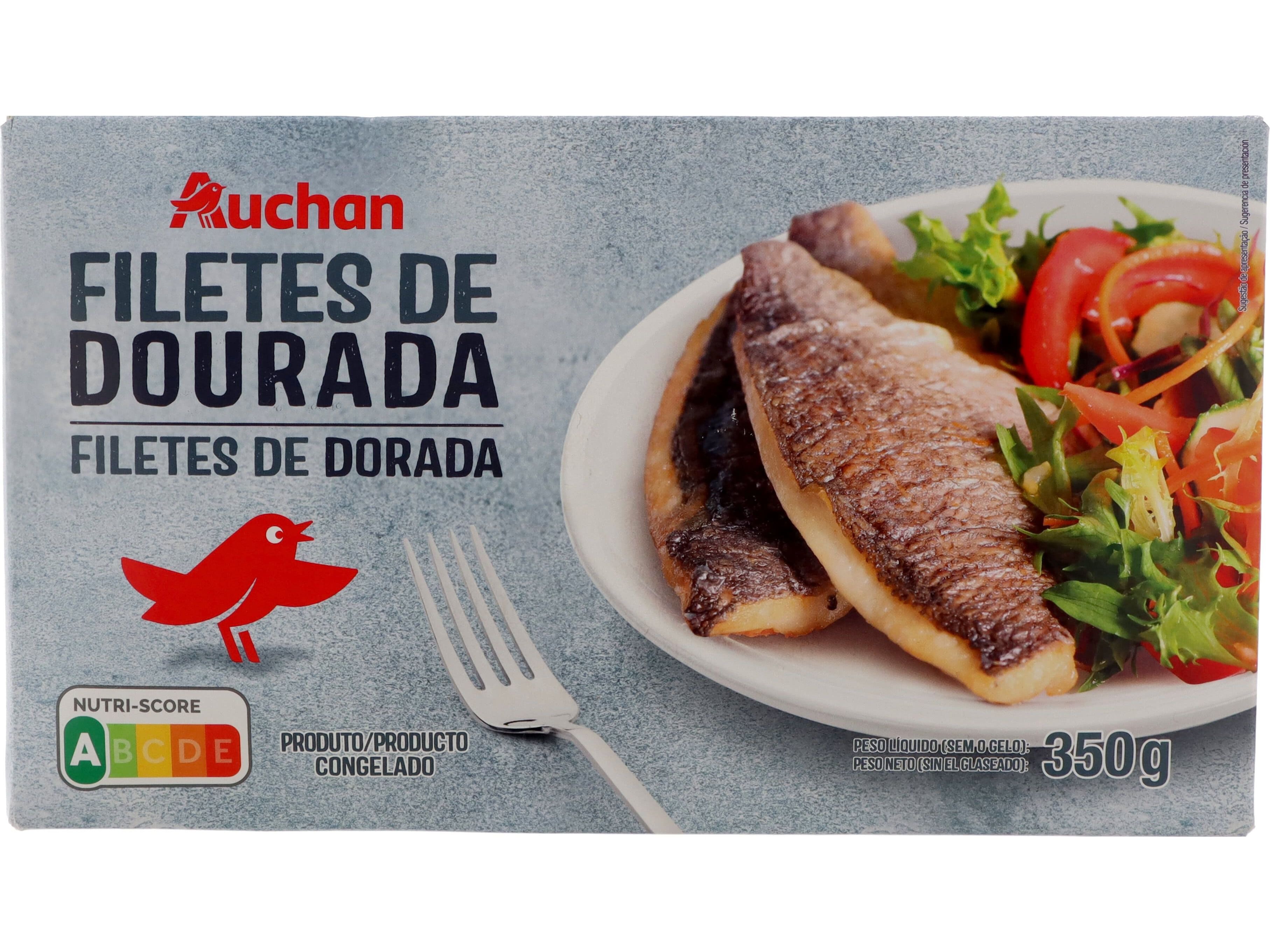 FILETES DE DOURADA AUCHAN 350G