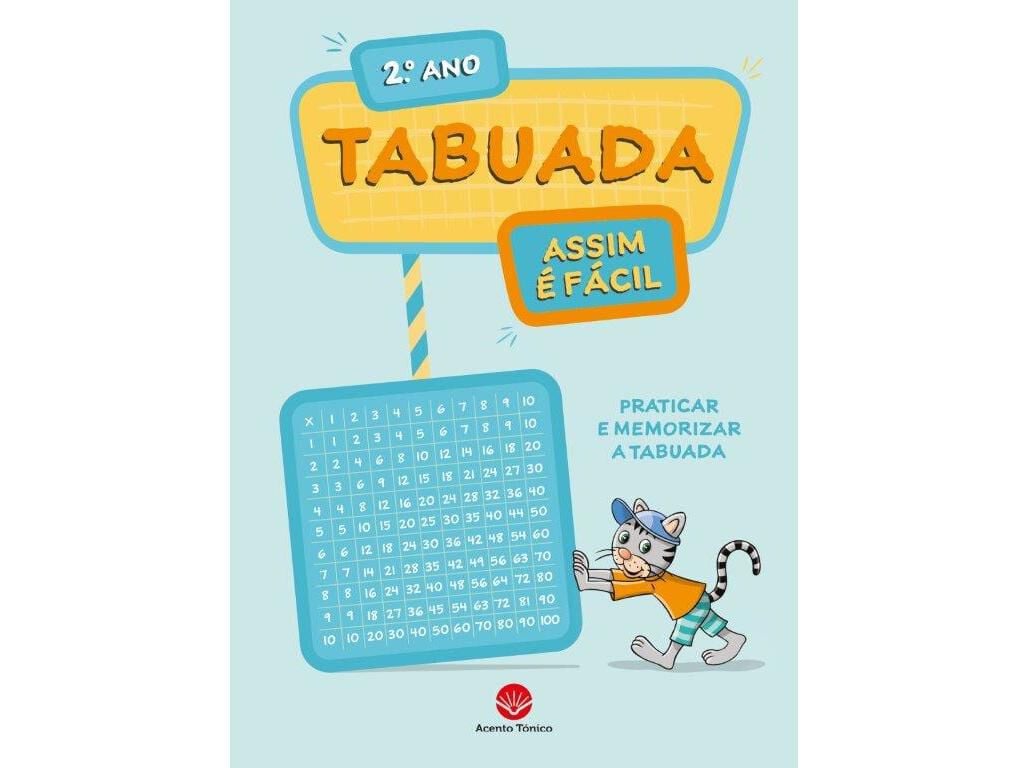 LIVRO TABUADA - ASSIM &Eacute; F&Aacute;CIL 2&ordm; ANO image number 0