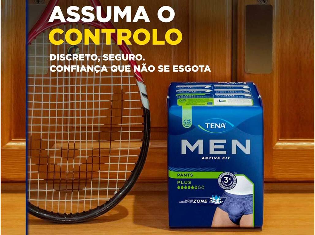 CUECAS INCONTIN&Ecirc;NCIA TAMANHO L TENA MEN 8UN image number 1