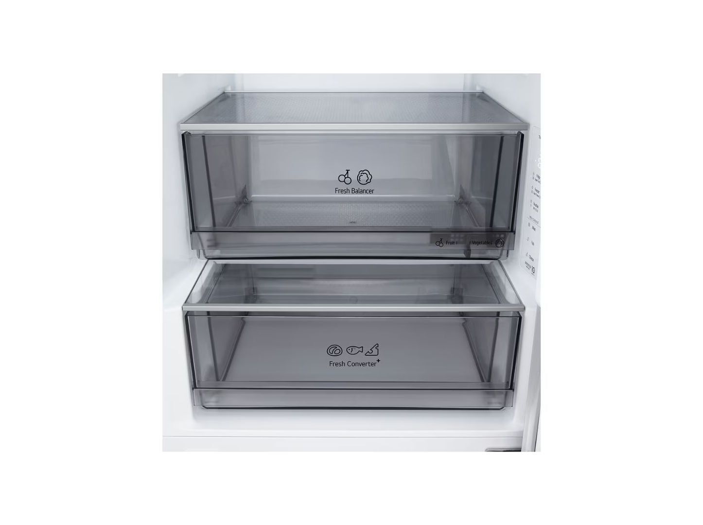 FRIGOR&Iacute;FICO COMBINADO LG GBBS312CPY (NO FROST C 186CM 333L CINZENTO) image number 4