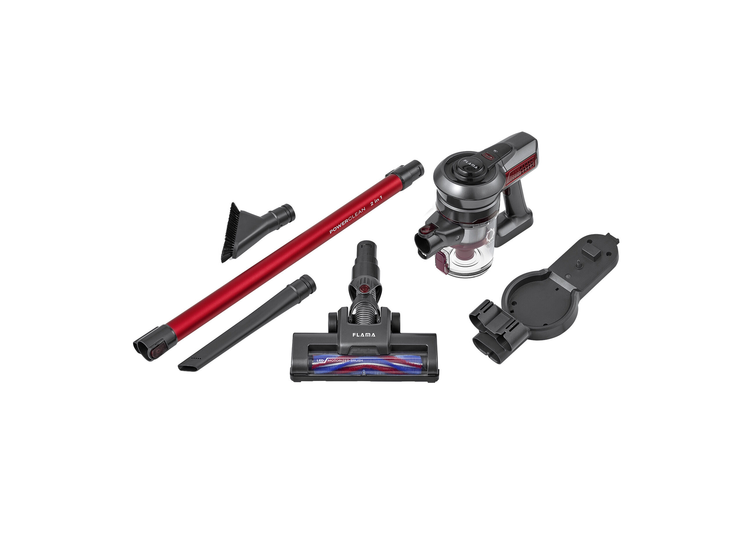 ASPIRADOR VERTICAL FLAMA 1642FL 2 EM 1 22.2V image number 6