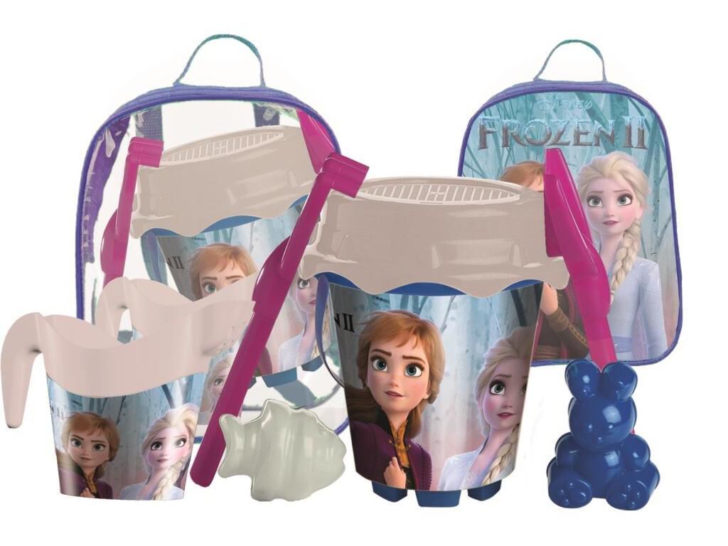 MOCHILA DE PRAIA MONDO FROZEN 2 C/ACCESORIOS image number 0