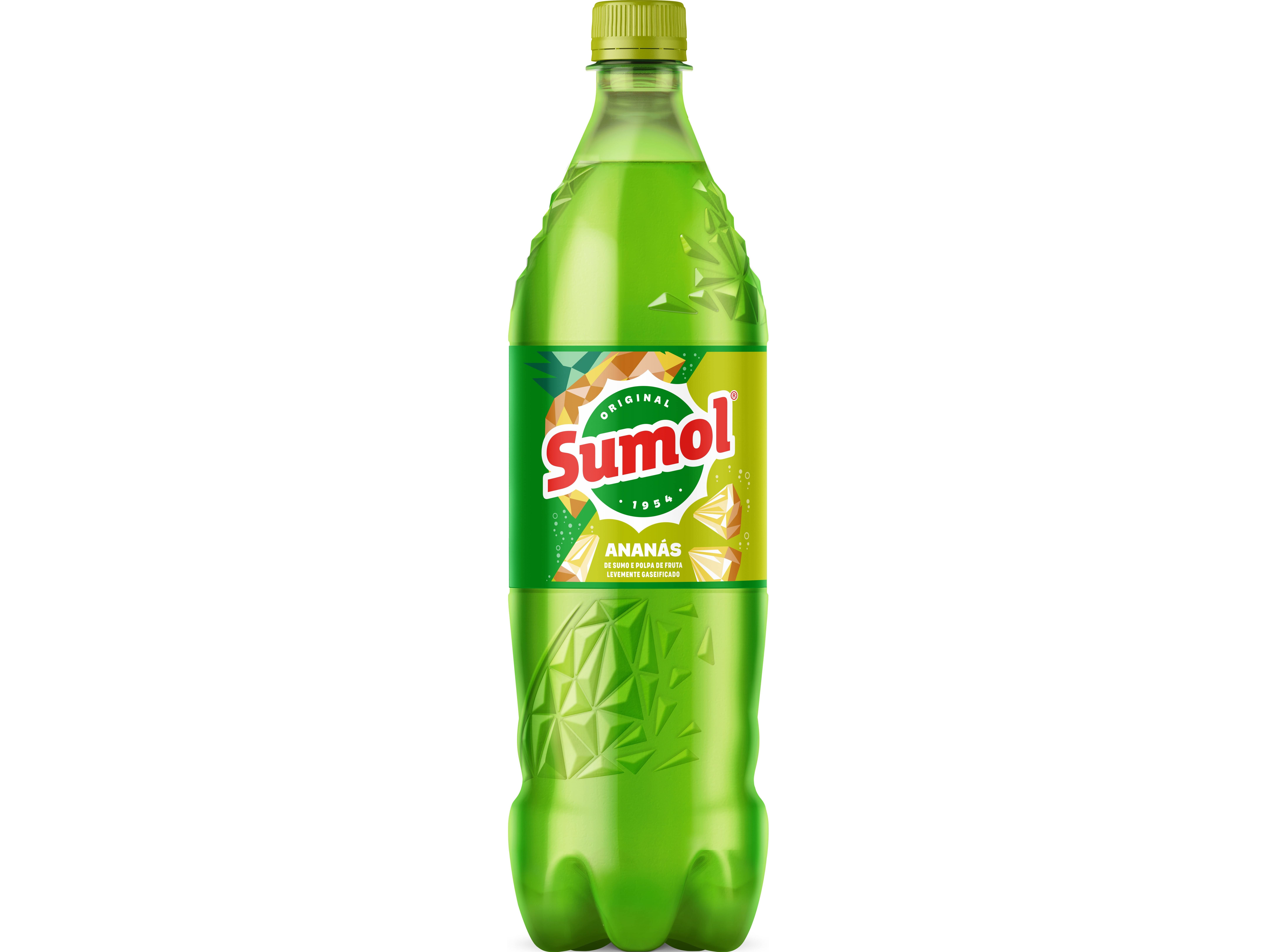 REFRIGERANTE C/GAS SUMOL ANAN&Aacute;S 1L image number 1