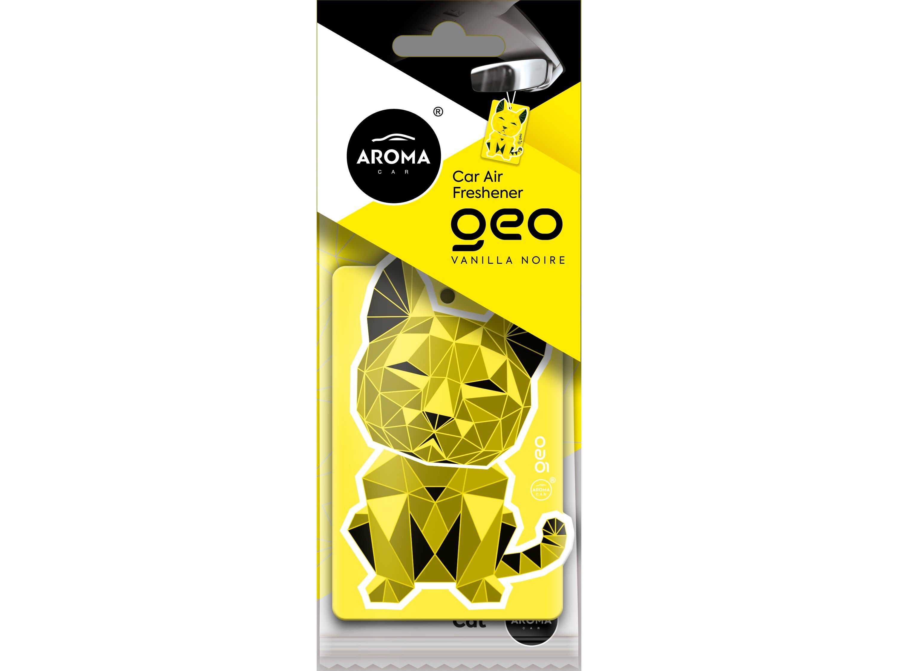 AMBIENTADOR AUTO AROMA CAR GEO CAT VANILLA 30D image number 1