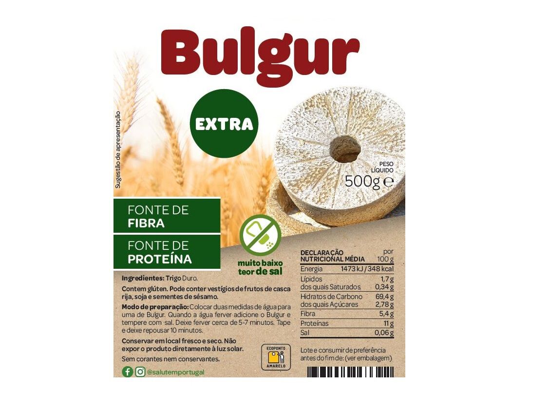 BULGUR SALUTEM GROSSO 500G image number 1