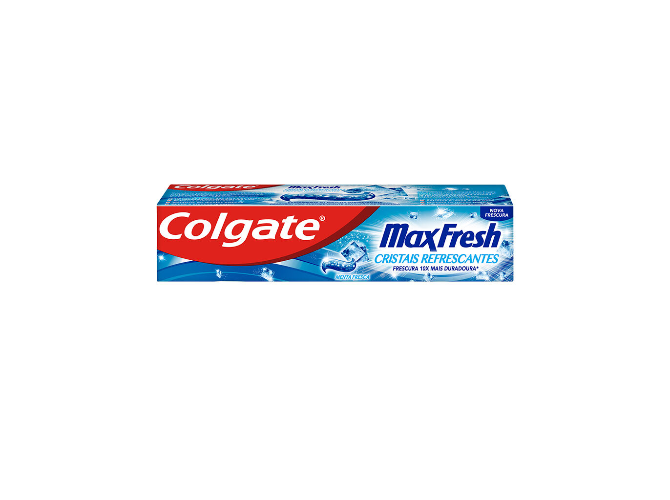 Pasta de Dentes Max Fresh Cool Mint embalagem 75 ml · Colgate