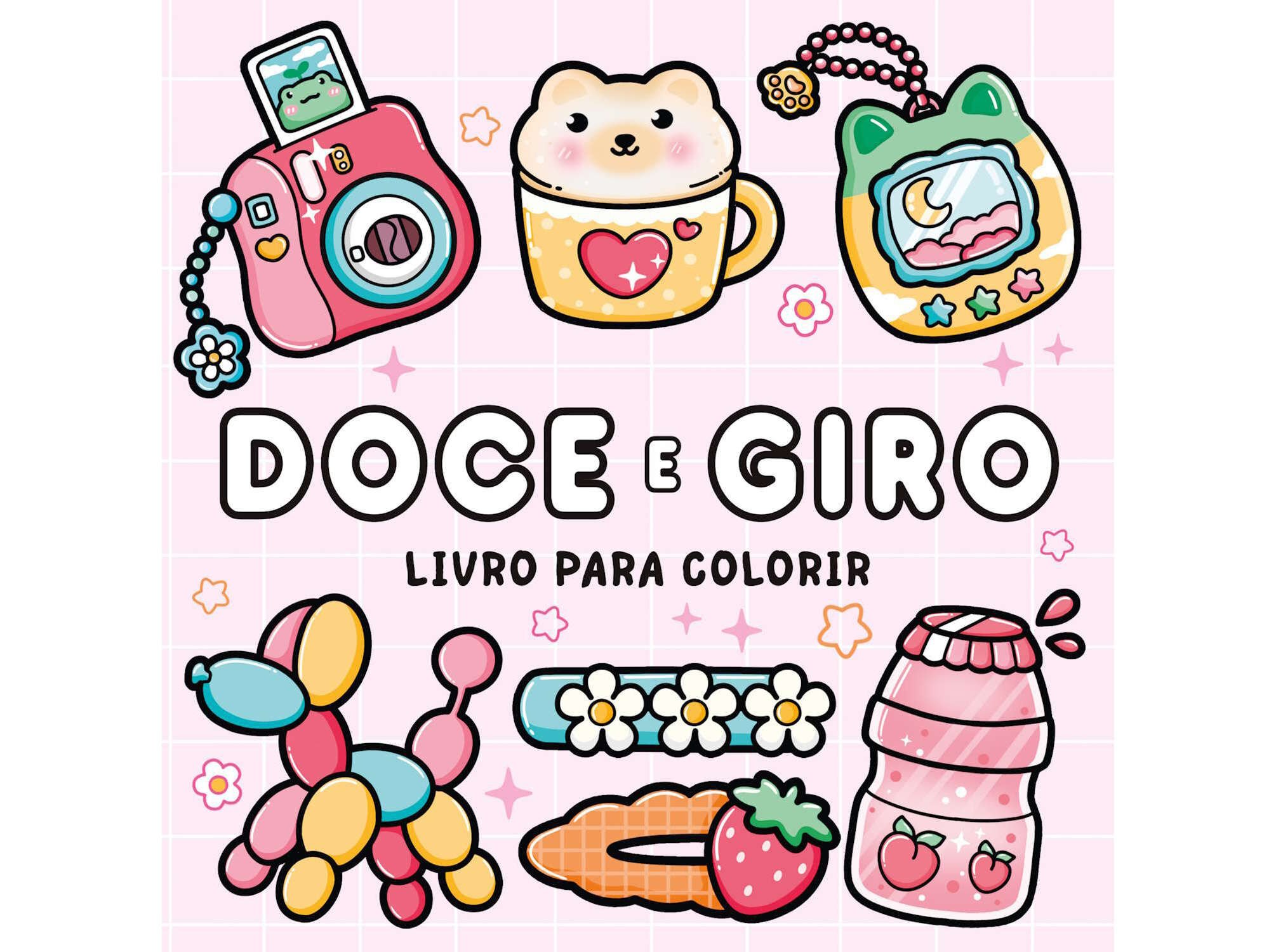 LIVRO DOCE E GIRO - LIVRO PARA COLORIR image number 1