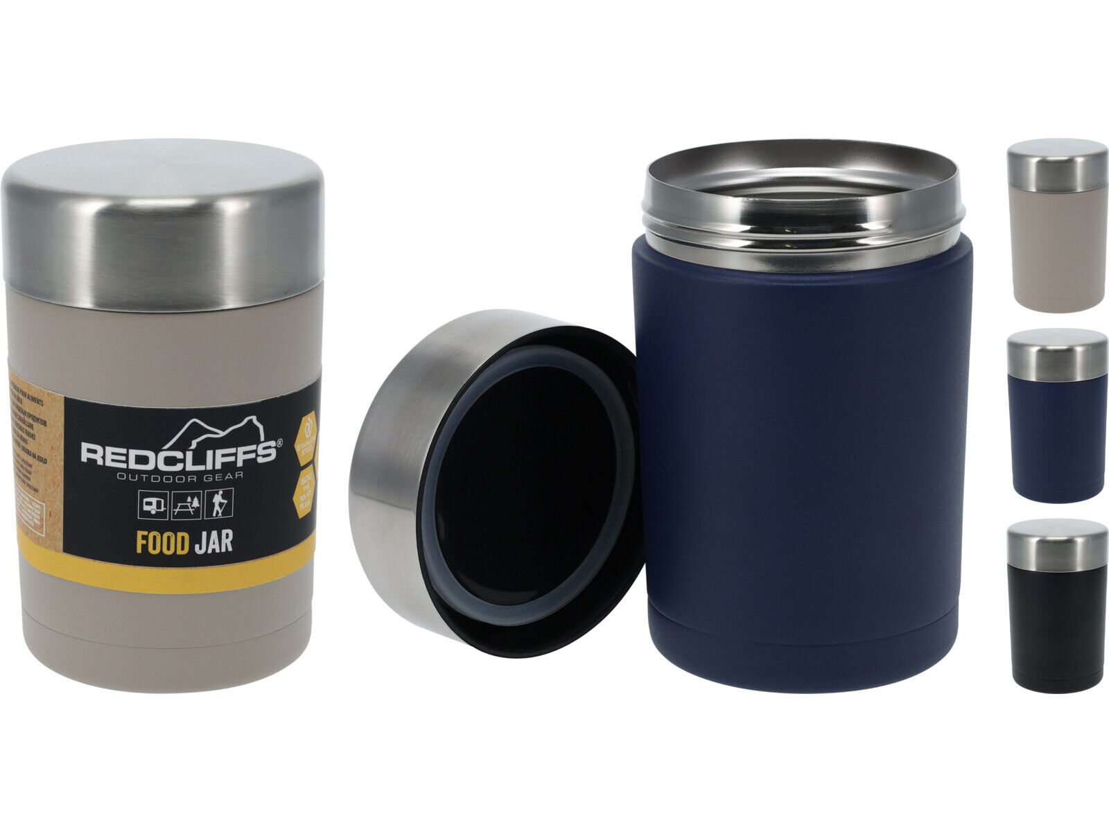 PORTA ALIMENTOS REDCLIFFS OUTDOOR 500ML CORES SORTIDAS image number 1