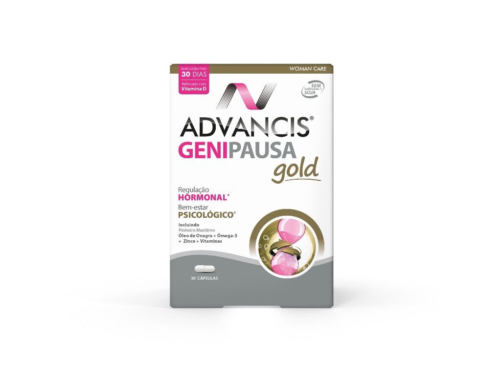 SUPLEMENTO ADVANCIS GENIPAUSA GOLD 30CPS image number 0