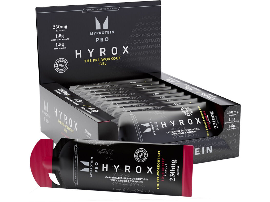 GEL MYPROTEIN PR&Eacute;-TREINO 50G CEREJA