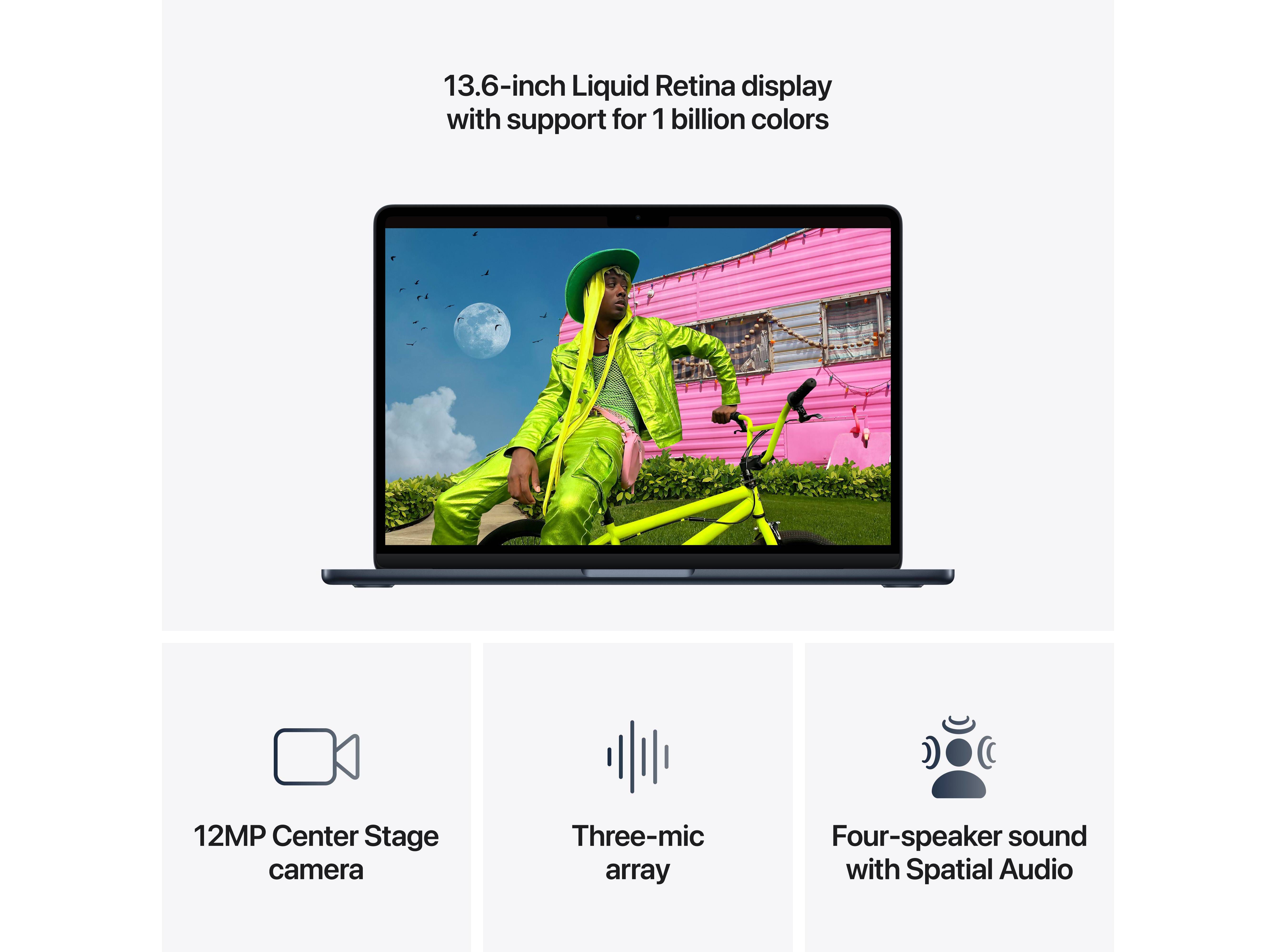 MACBOOK AIR 13" APPLE M5/24GB/512GB MIDNIGHT image number 4