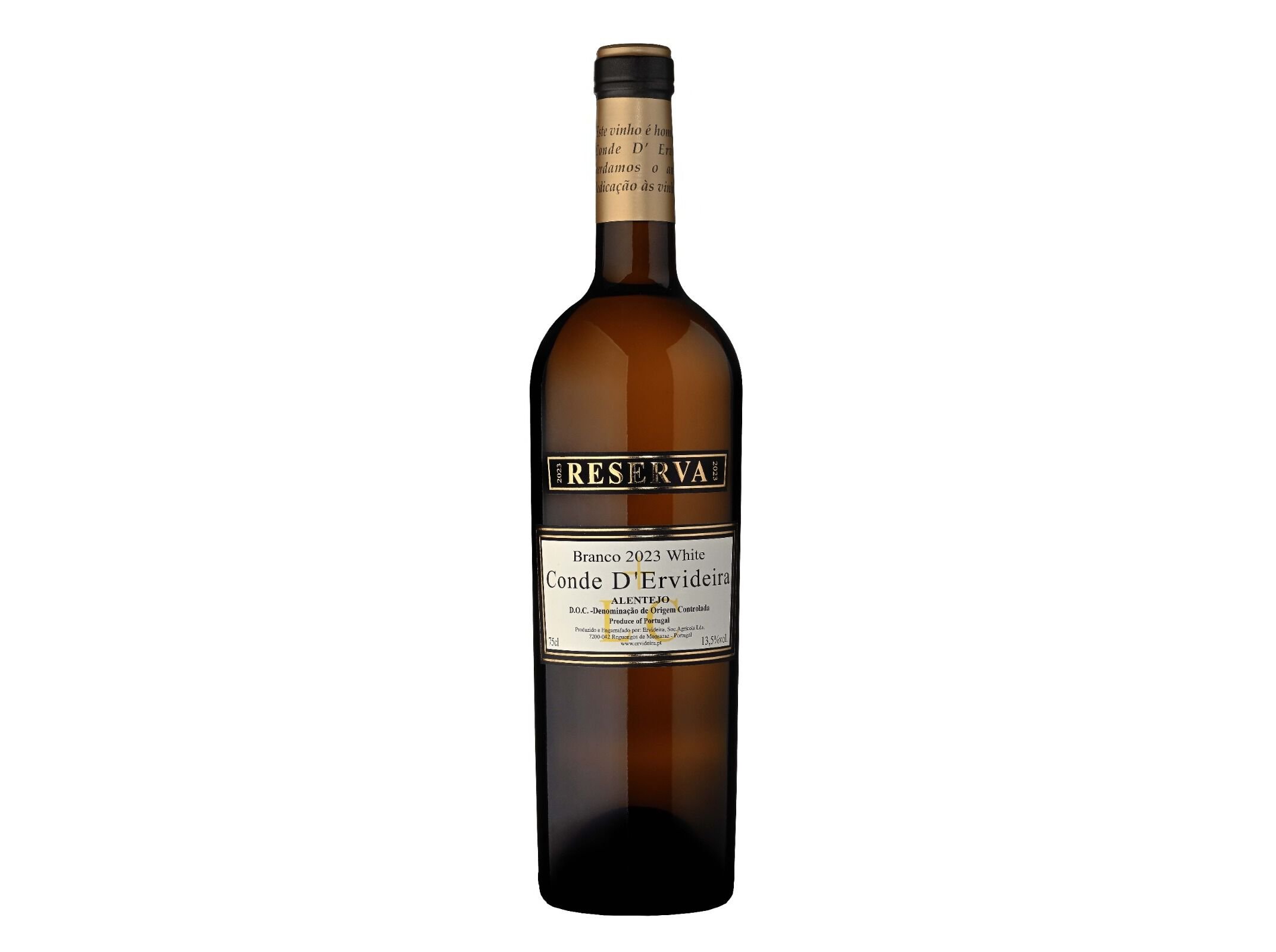 VINHO BRANCO CONDE D'ERVIDEIRA RESERVA ALENTEJO 0.75L image number 0