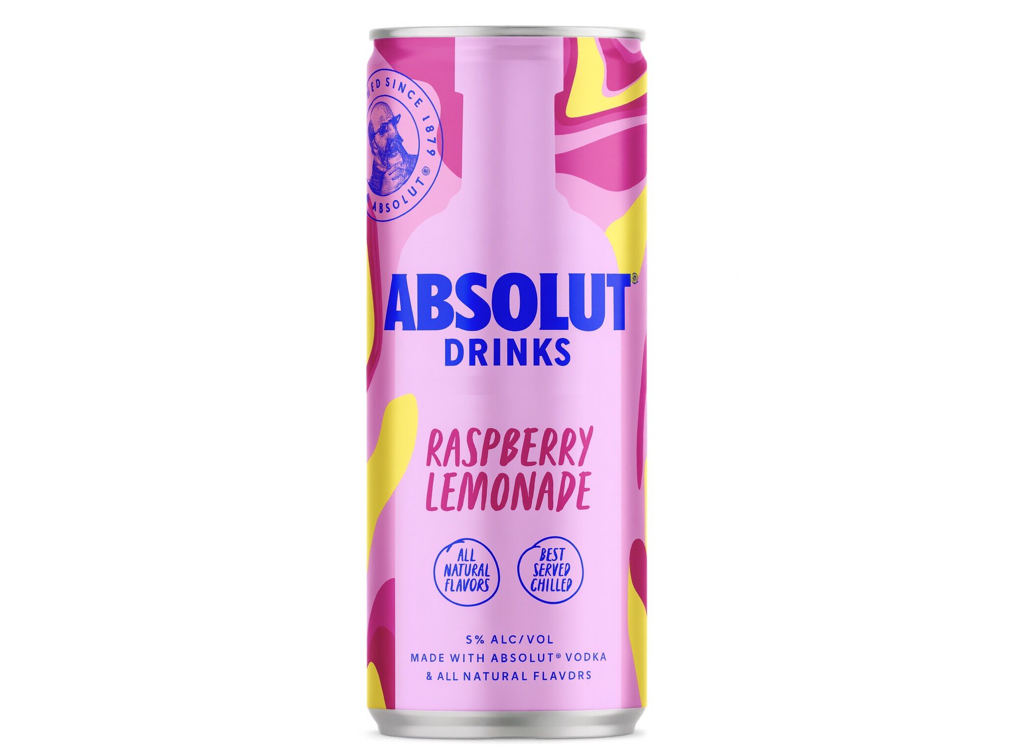 COCKTAIL ABSOLUT RASPBERRY LEMONADE 0.25L (SDR) image number 1