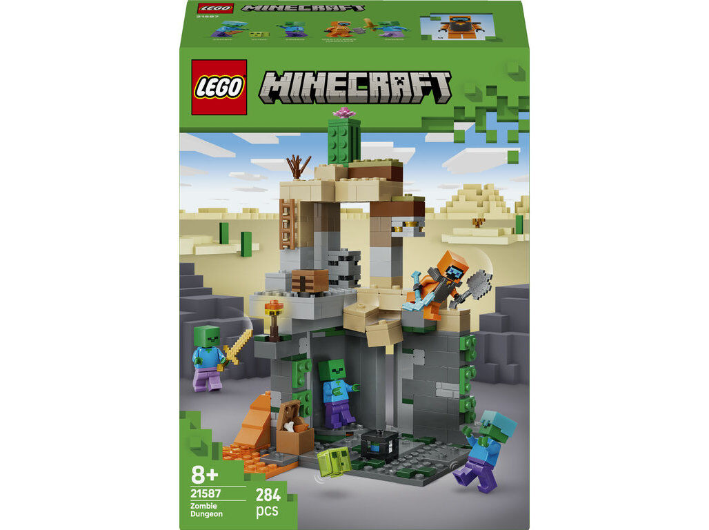 MASMORRA DE ZOMBIES LEGO MINECRAFT 21587