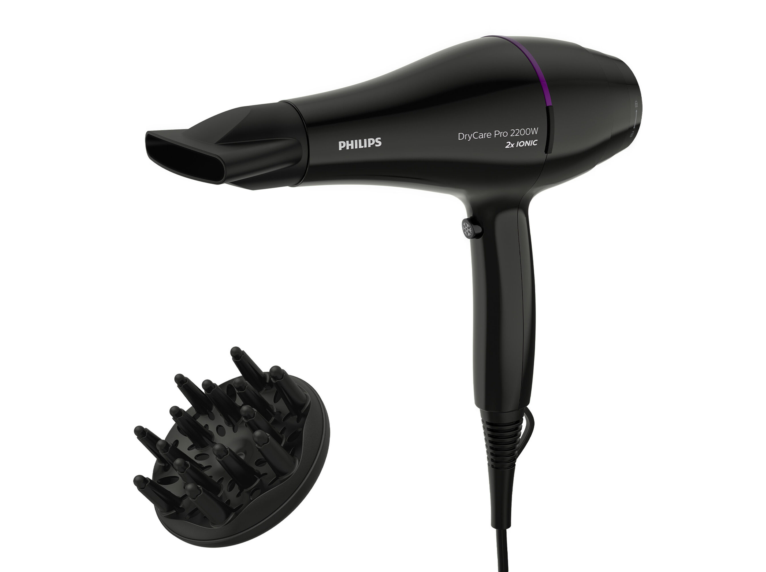SECADOR DE CABELO PHILIPS BHD274/00 DRYCARE PROFISSIONAL 2200W