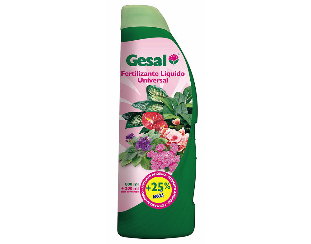 FERTILIZANTE L&Iacute;QUIDO UNIVERSAL GESAL 800+200ML image number 0
